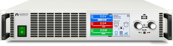 Marway's 311 Series 2U dc autoranging programmable power supply.