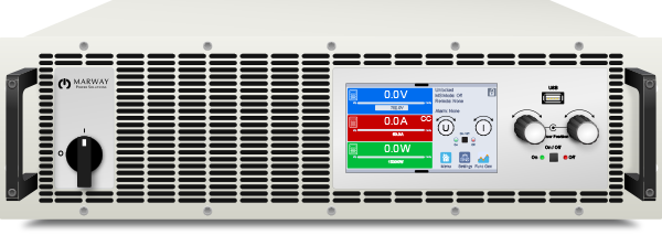 Marway's 311 Series 3U dc autoranging programmable power supply.